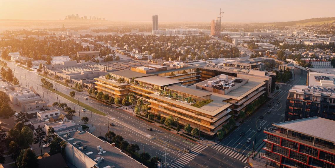 Excavation continues for Apple's big office campus at 8888